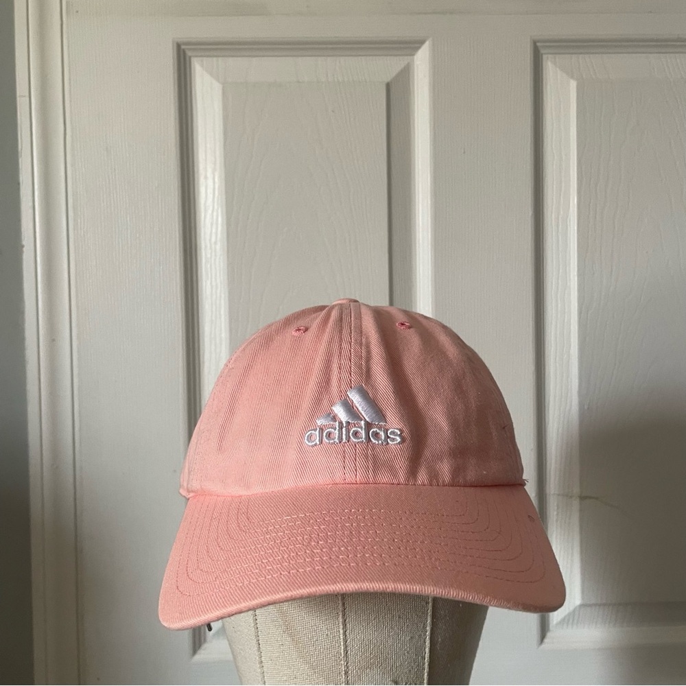 Peach Pink Baseball Cap - Embroidered Logo